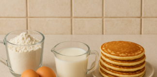 Receta fácil y deliciosa para hacer panqueques en menos de 15 minutos Panqueques deliciosos con receta fácil